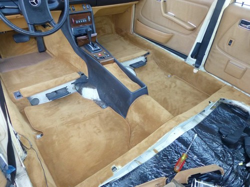 Mercedes benz carpet set - benz,