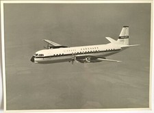 Vintage Promotional Photo of First Production Vickers Vanguard,  20x15cm (R6)