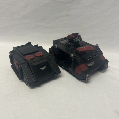 Black templars rhino painted - templars,