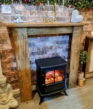 Solid Wood Rustic Electric