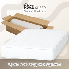 Resti Boxed Mattress: Double Single King | Resti Open Spring Soft Comfort | ?