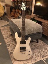 Cort KX5 Electric Guitar Metallic White Humbucker Pickups 