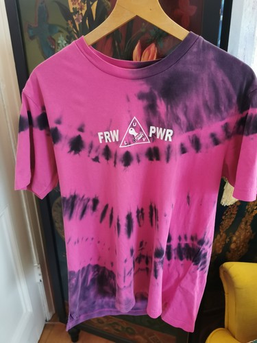 Pink diesel tie dye - t, shirt