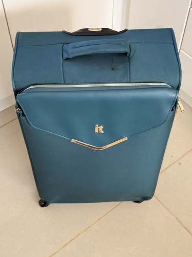 Luggage teal gold - it, &