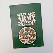 Vintage Meccano Army Multikit Book of Models - 1974