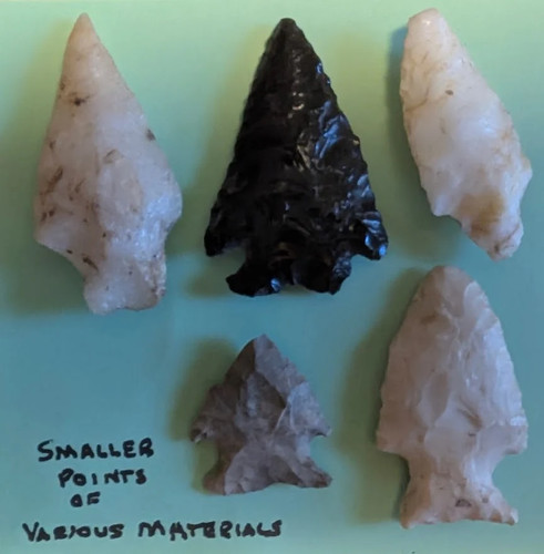 Native american points - 5,