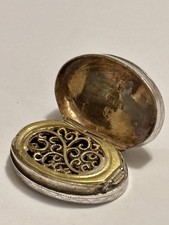 George III Curved Oval Silver