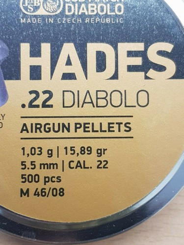 Jsb hades pellets - hades, (5.5mm)