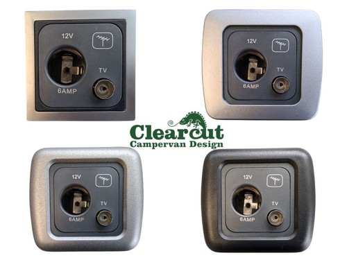 Campervan 12v socket and - 12v, tv