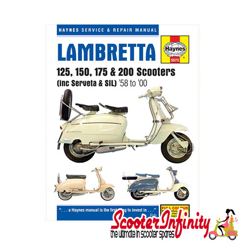 Manual haynes lambretta sx - manual, li