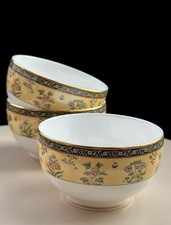 Wedgwood India Pattern Bowls Diameter 10cm set of 3