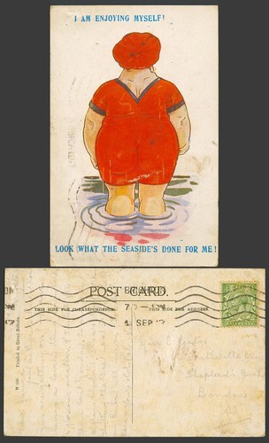 Fat lady woman - lady,