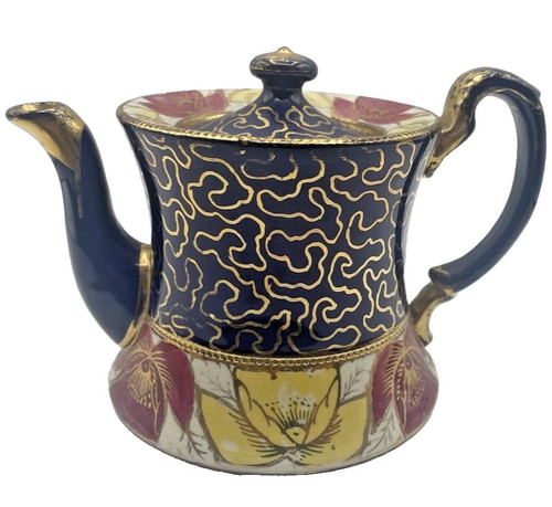 Vintage art deco teapot - vintage,