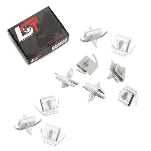 10x side skirts fixing - 10x, clips