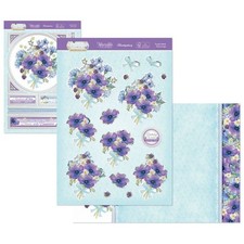 Hunkydory Purple Petals Floral