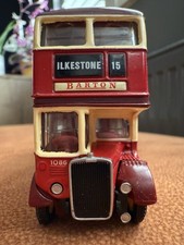 Mint Condition EFE  Bus Ecclestone Number 15 Barton Red And Cream Double-Decker
