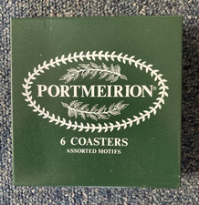 Portmeiron  Botanic Garden Coasters, Set of six  9.5cm