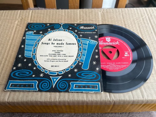 Jolson songs made - he,