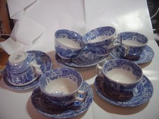 SPODE-BLUE ITALIAN DESIGN-SET