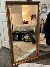 Large Vintage Gold Ornate Wood