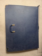 Daler Navy A1 art portfolio with plastic sleeves