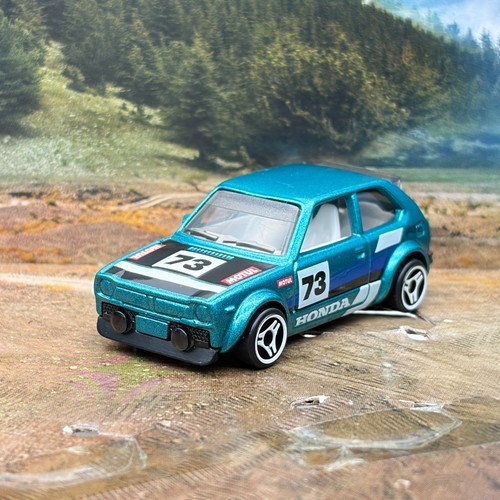 Hot wheels honda civic - wheels, '73