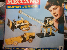 Vintage Meccano Super Junior Set 2, 1967, appears to be complete in Original Box