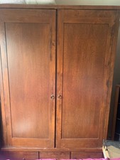 Willis And Gambier Large Solid Cherrywood Wardrobe, 3 base drawers Lovely!