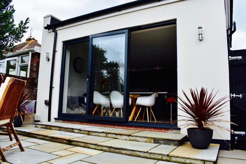Aluminium folding doors - folding,