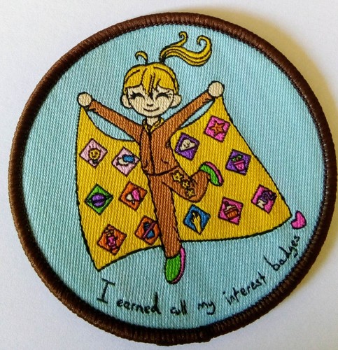 Girlguiding brownie i earned - ,