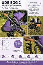 Egg pram pushchair - pushchair,