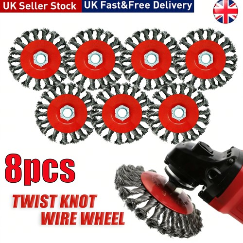 8pcs twisted knot - 8pcs, wire