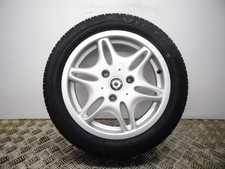 SMART FORTWO 15" FRONT ALLOY WHEEL & GOOD TYRE 145/65R15  FAST FREE P+P