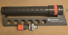 Gardena AquaZoom 250/1 Oscillating Garden Sprinkler With Extra Attachments 