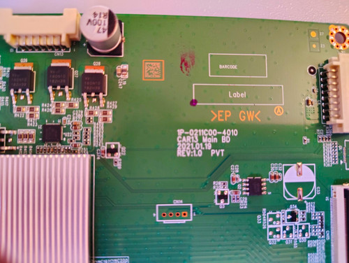 Main board pcb - tv, board/pcb