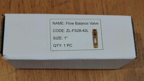 Heat pump flow - heat, balancing