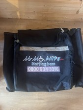 Mobility Scooter Back Bag Large with 2 Stick Holders