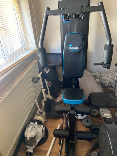 Weights bench used - weights,