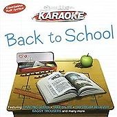 Karaoke - Back to School Various Artists {Free P&P Tracked 24}