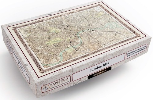 Jigsaw map london - of,