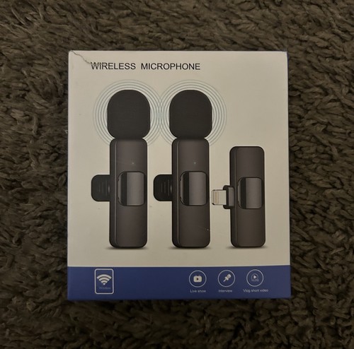 Wireless microphone set two - wireless,