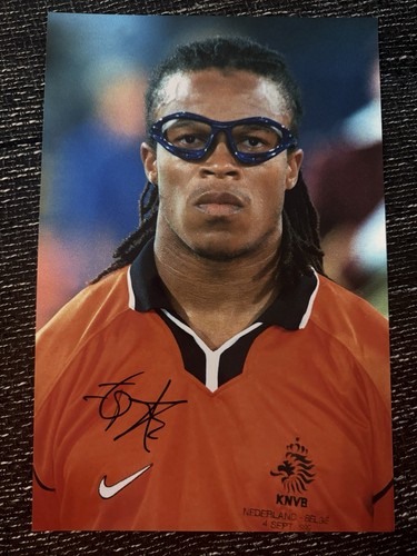 Edgar davids hand signed - signed, a4