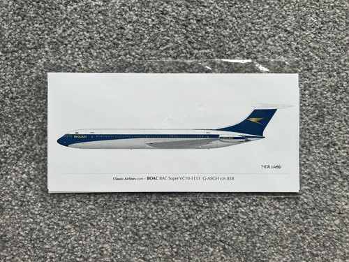 Classic airlines boac bac - boac,