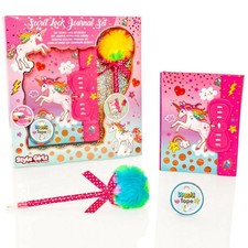 Unicorn Secret Lockable Diary