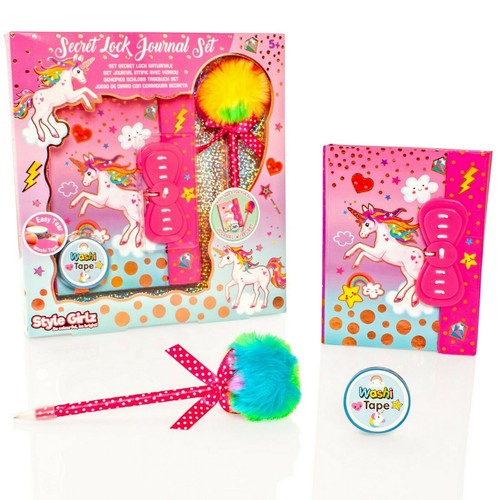 Unicorn secret lockable diary - unicorn,