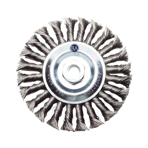 Twist knot wire wheel - twist,