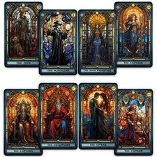 Crafterian stained glass tarot - stained,