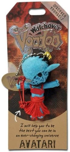 Watchover voodoo doll keyring - voodoo,