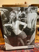 Kate Moss by Mario Testino exhibition poster 2002