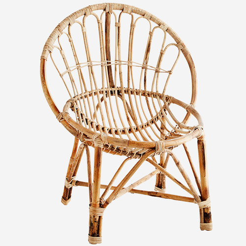 Natural bamboo chair - natural,